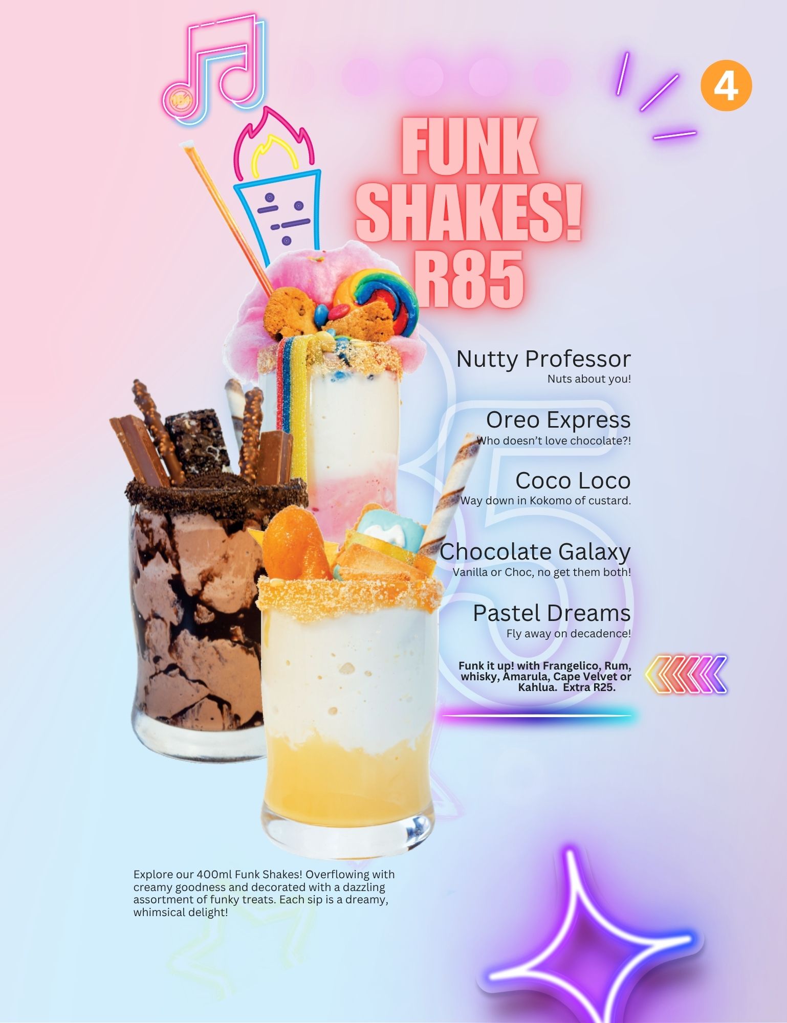 Menu page 7